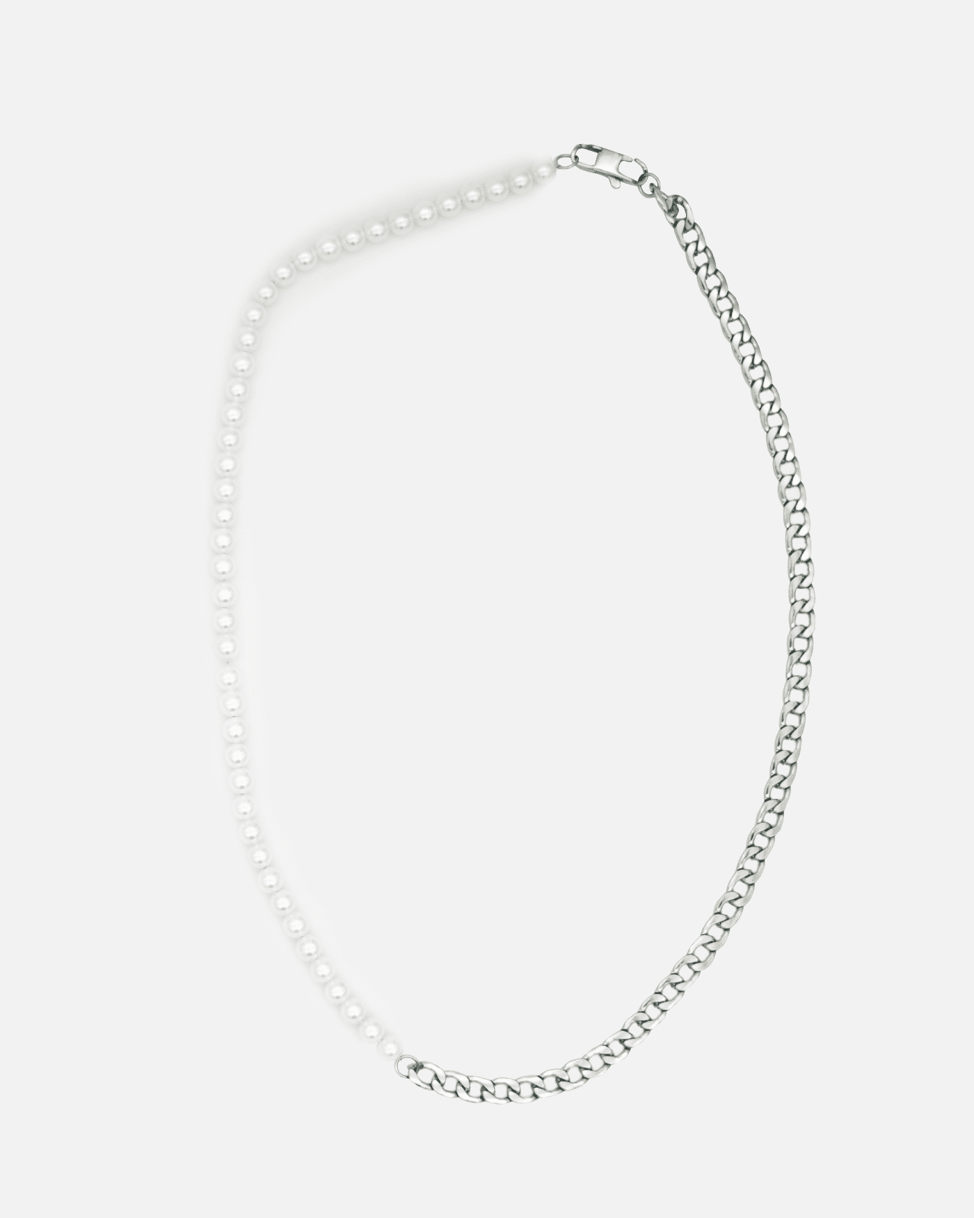 Pearls Cuban White Gold - Stella Club