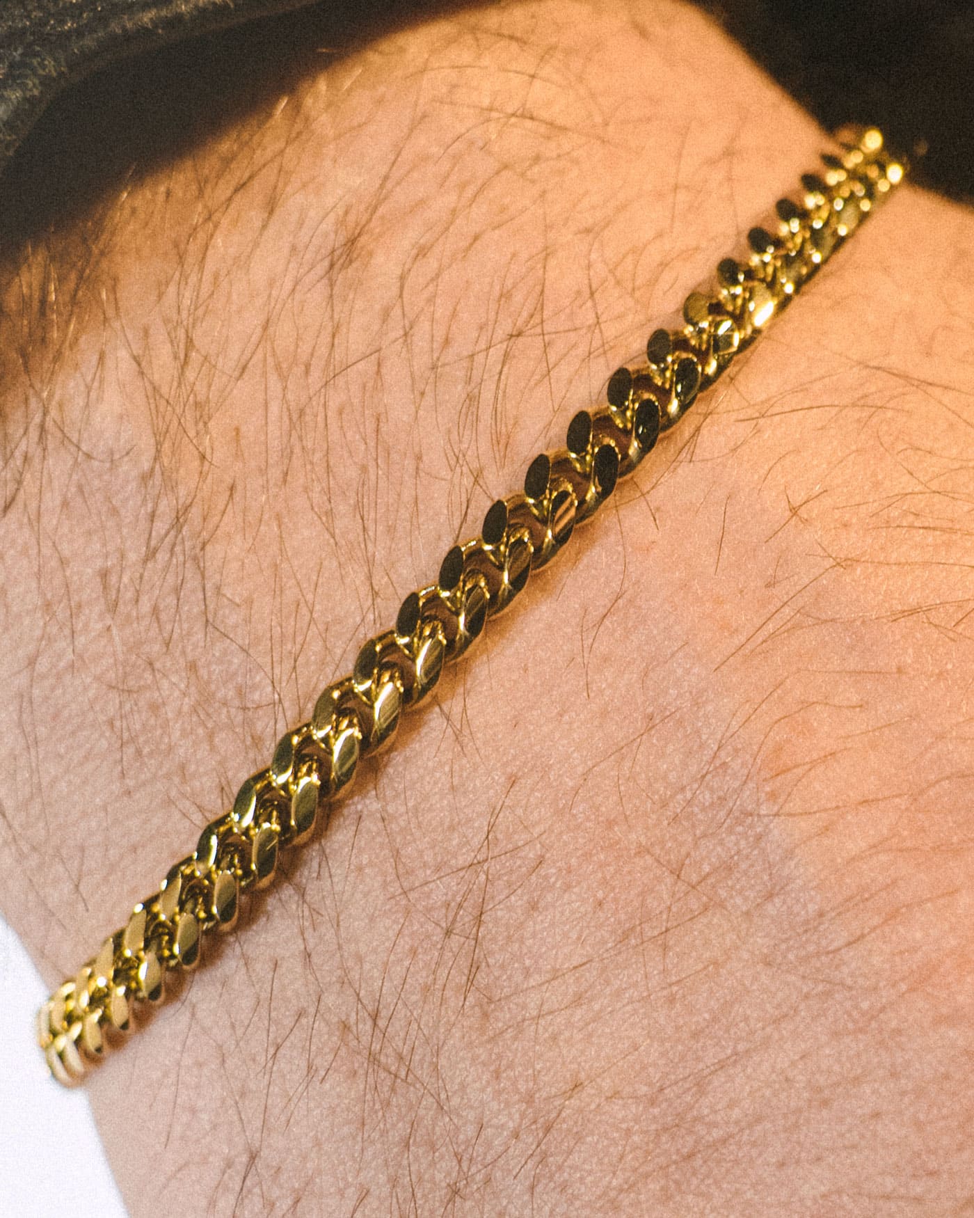 Micro Cuban Bracelet - 5mm Gold - Stella Club