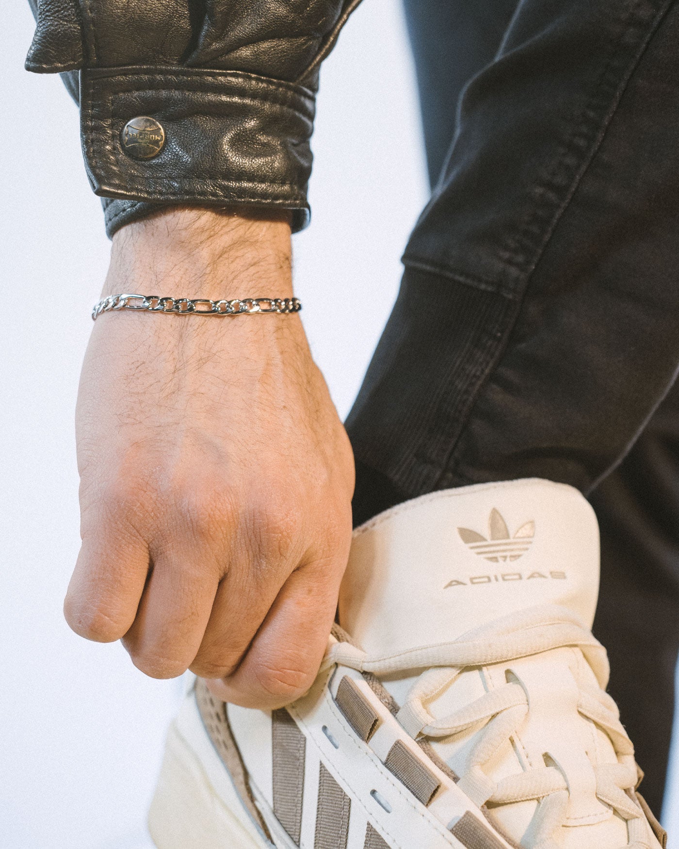 Figaro Bracelet - 5mm Silver - Stella Club