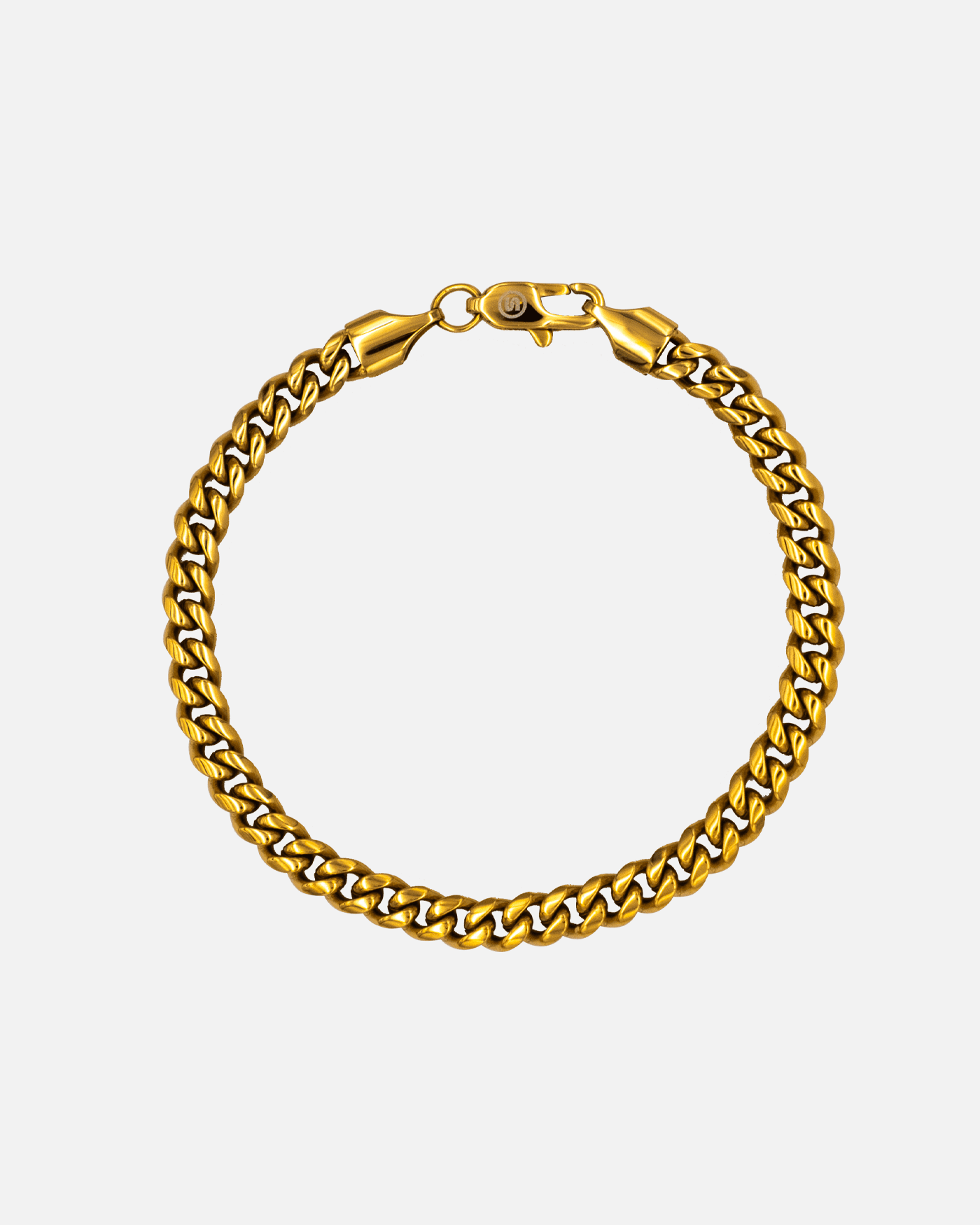 Micro Cuban Bracelet - 5mm Gold - Stella Club