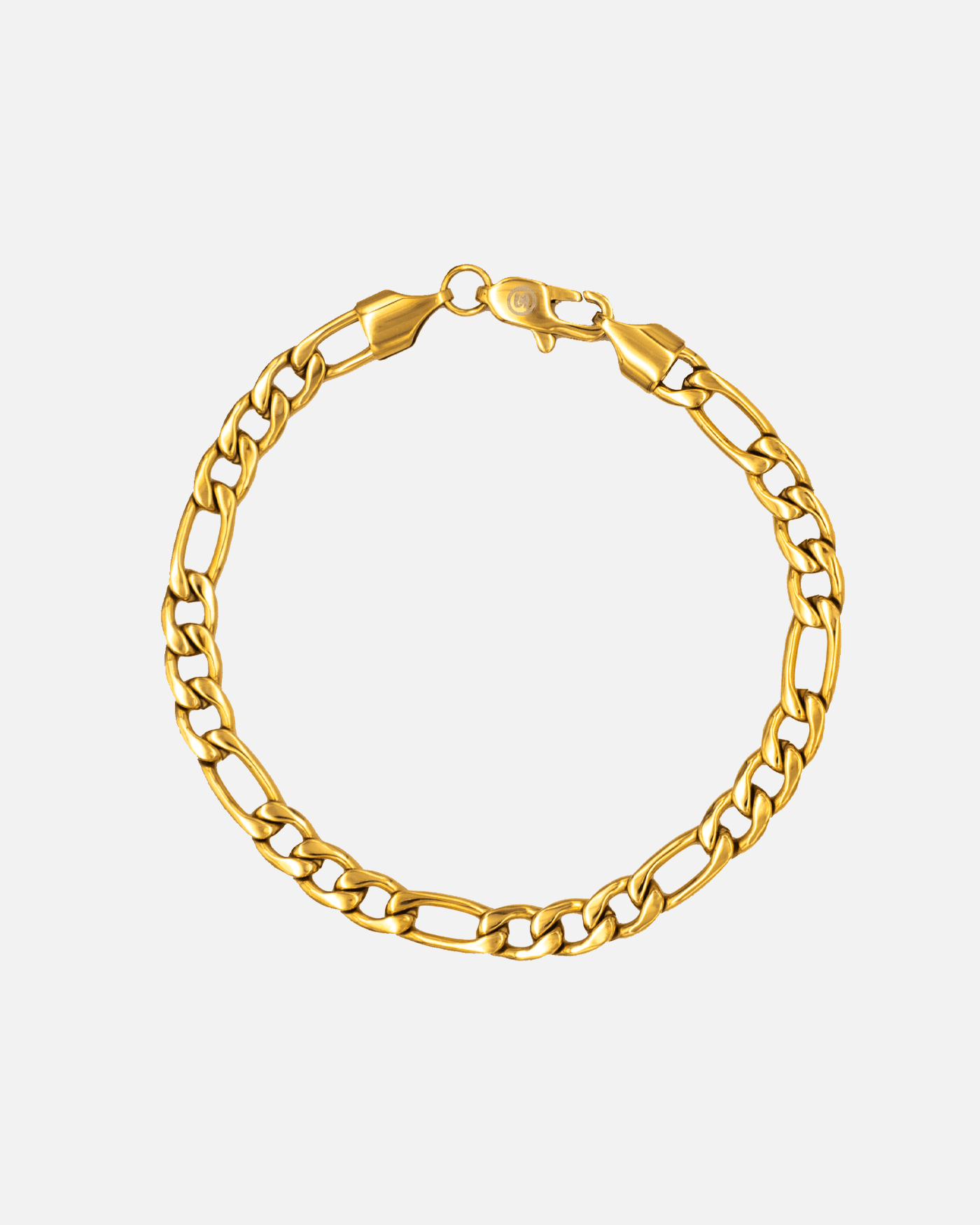 Figaro Bracelet - 5mm Gold - Stella Club