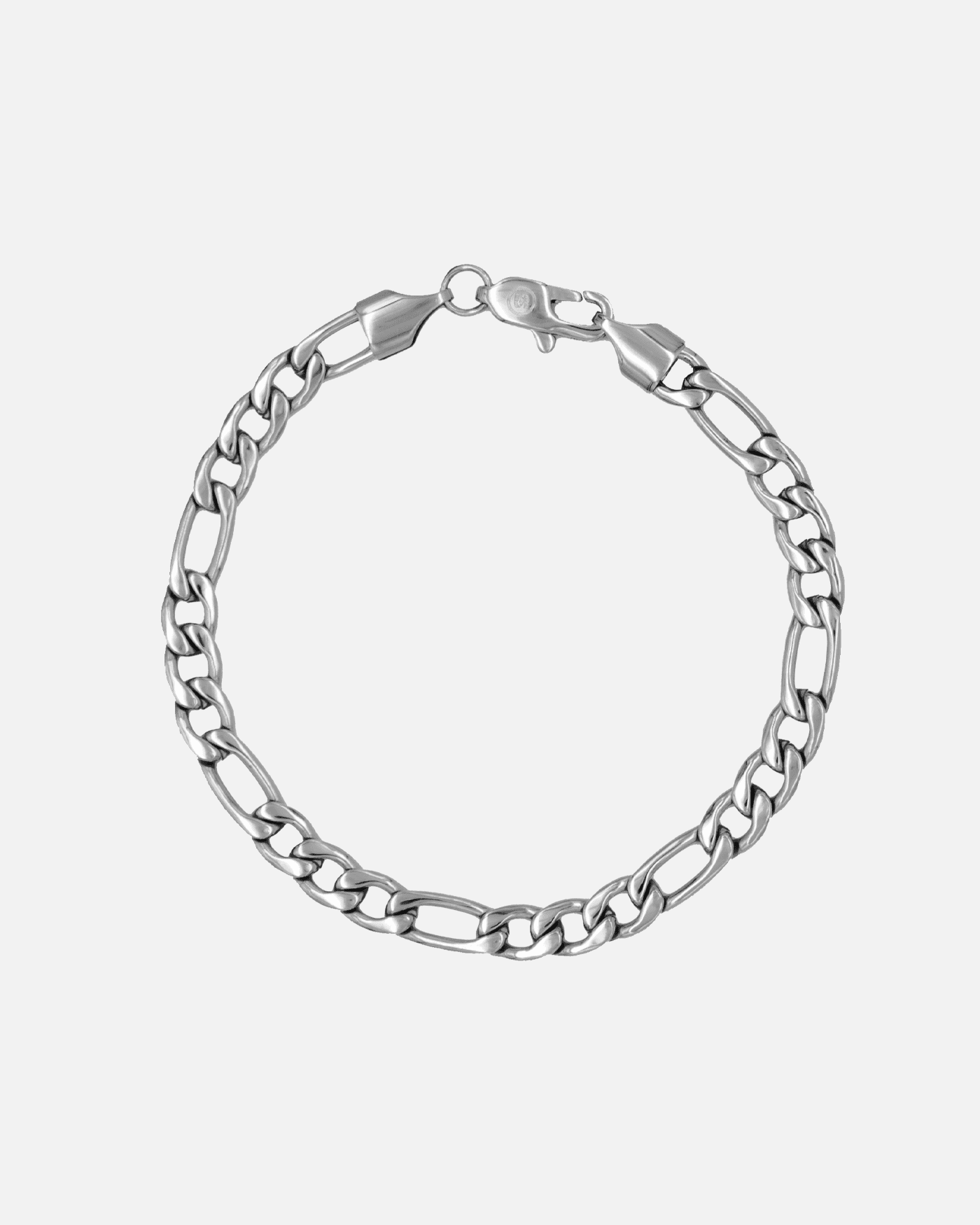 Figaro Bracelet - 5mm Silver - Stella Club