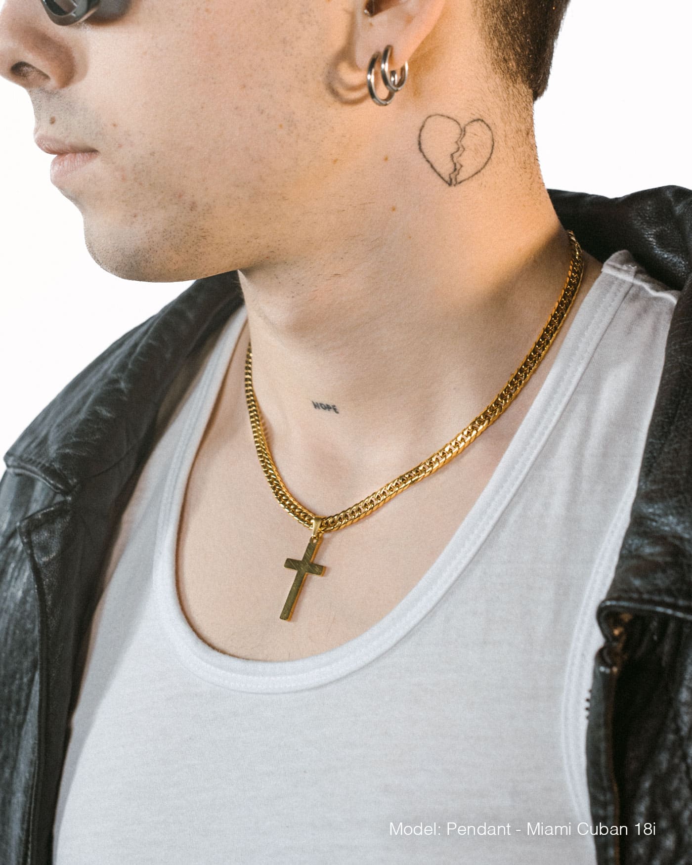 Modern Cross - Gold - Stella Club