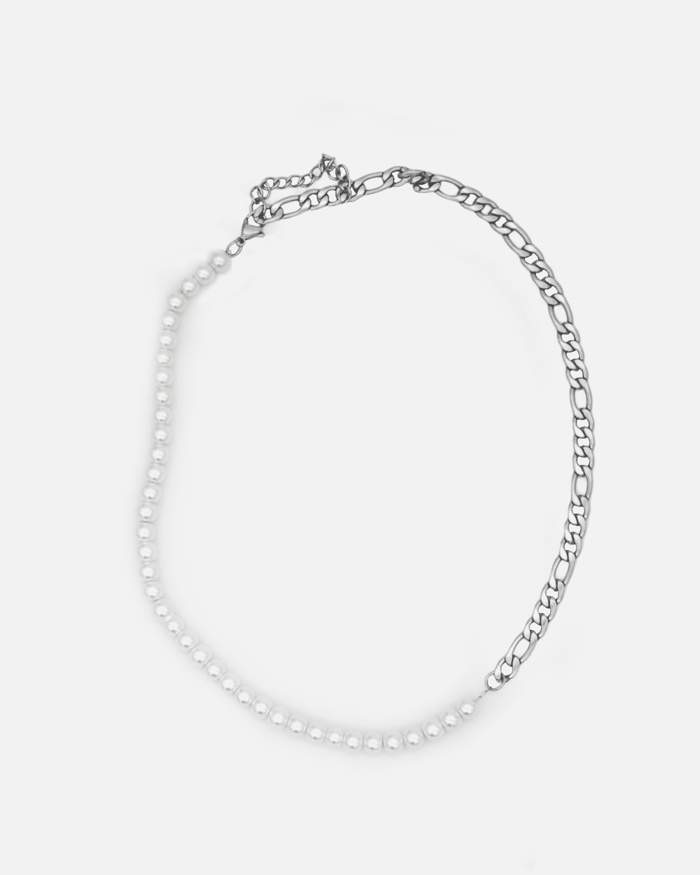 Pearls Figaro Stainless Steel Chain - Stella Club