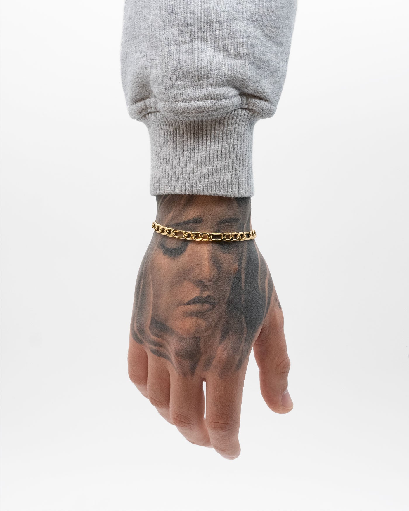 Figaro Bracelet - 5mm Gold - Stella Club