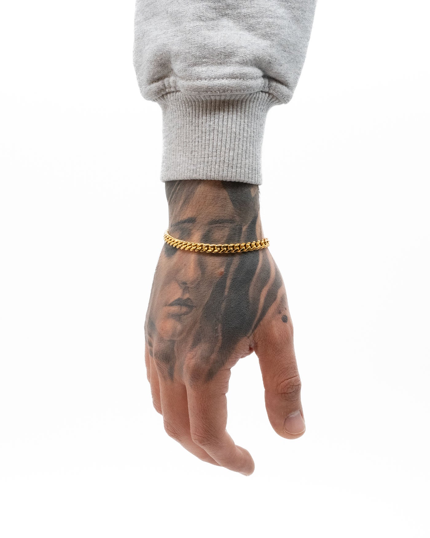 Micro Cuban Bracelet - 5mm Gold - Stella Club