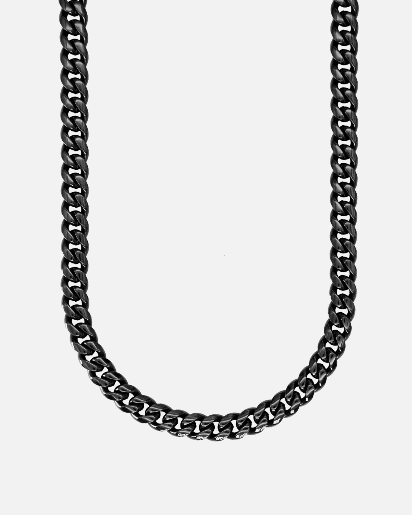 Cuban Chain - 10mm Black - Stella Club